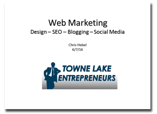 Web Marketing Presentation